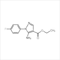 5-氨基-1-(4-氟苯)吡唑-4-羧酸乙酯/138907-68-3 