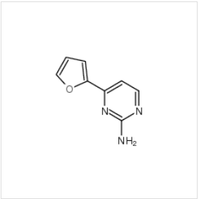 [4-(2-呋喃)嘧啶-2-基]胺|206564-00-3 