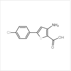 3-氨基-5-(4-氯苯基)-2-噻吩甲酸|187949-86-6 