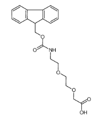 [2-[2-(Fmoc-氨基)乙氧基]乙氧基]乙酸|166108-71-0 