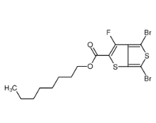 4,6-二溴-3-氟噻吩并[3,4-b]噻吩-2-羧酸辛酯|1160823-76-6 