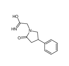 4-苯基-2-吡咯烷酮-1-乙酰胺|77472-70-9 