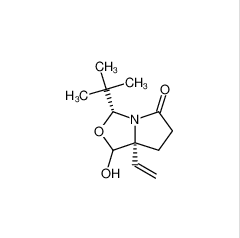 (3R,7aR)-3-叔丁基-7a-乙烯基四氢-1-羟基-3H,5H-吡咯并[1,2-c]恶唑-5-酮|1214741-21-5 