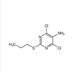 4,6-二氯-2-丙基硫代嘧啶-5-胺|145783-15-9 