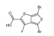 4,6-二溴-3-氟噻吩并[3,4-b]噻吩-2-羧酸|1628427-36-0 
