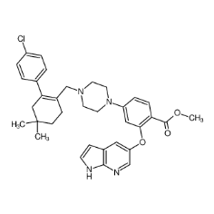 2-[(1H-吡咯并[2,3-b]吡啶-5-基)氧基]-4-[4-[[2-(4-氯苯基)-4,4-二甲基环己-1-烯基]甲基]哌嗪-1-基]苯甲酸甲酯 |1235865-76-5 