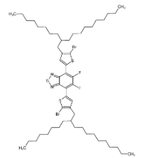 4,7-双(5-溴-4-(2-辛基十二烷基)噻吩-2-基)-5,6-二氟苯并[c][1,2,5]噻二唑|1504626-07-6 