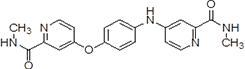 N-甲基-4-（4 - （（2-（甲基氨基甲酰基）吡啶-4-基）氨基）苯氧基）-2-吡啶酰胺|1855006-12-0 