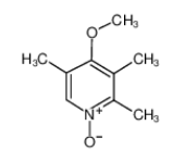 4-甲氧基-2,3,5-三甲基吡啶-n-氧化物|86604-80-0 