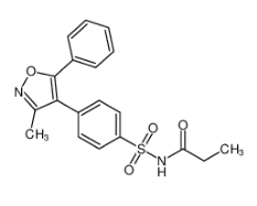 N - （（4-（3-甲基-5-苯基异恶唑-4-基）苯基）磺酰基）丙酰胺|477594-28-8 