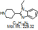 1-乙基-2-哌啶-1H-苯并咪唑|1092297-82-9 