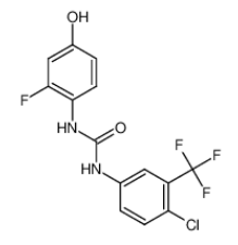 1-（4-氯-3-（三氟甲基）苯基）-3-（2-氟-4-羟基苯基）脲|1333390-56-9 