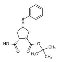 N-叔丁氧羰基- (2S,4S)-4-苯硫基-L-脯氨酸|83623-88-5 