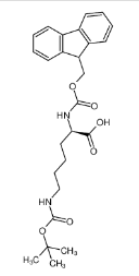 N-alpha-芴甲氧羰基-N-epsilon-叔丁氧羰基-D-赖氨酸|92122-45-7 