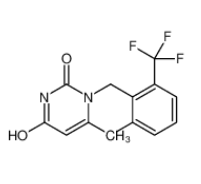1-[2-氟-6-(三氟甲基)苄基]-6-甲基嘧啶-2,4(1H,3H)-二酮|830346-47-9 