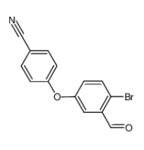 4-(4-溴-3-甲酰基苯氧基)苯甲腈|906673-54-9 