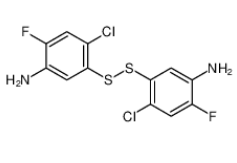 5,5'-二硫烷二基双(4-氯-2-氟苯胺)|132243-24-4 