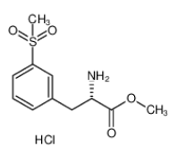 3-(甲基磺酰基)-L-苯丙氨酸甲酯盐酸盐|851785-21-2 
