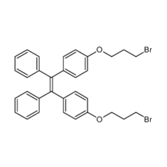 [1,2-二苯基-1,2-二(4-溴丙氧基苯基]乙烯	|1883422-13-6	 