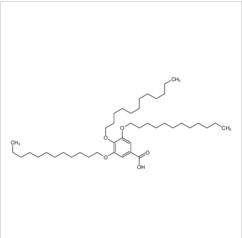 3,4,5-三(十二烷氧基)苯甲酸|117241-31-3	 