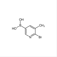 2-溴-3-甲基吡啶-5-硼酸	|1003043-34-2	