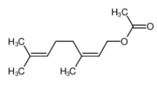 顺-3,7-二甲基-2,6-辛二烯-1-醇乙酸酯|141-12-8 