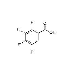 3-氯-2,4,5-三氟苯甲酸	|101513-77-3	 