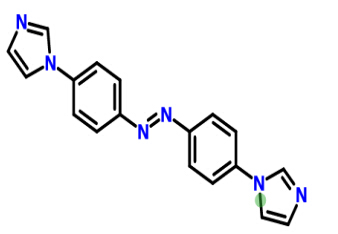 (E)-1,2-bis(4-(1H-imidazol-1-yl)phenyl)diazene 