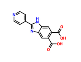 2 - (吡啶- 4 -基) - 3a，7a -二氢- 1H -苯并[ d ]咪唑- 5，6 -二羧酸 