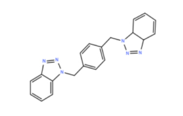 1-(4-((3a,7a-dihydro-1H-benzo[d][1,2,3]triazol-1-yl)methyl)benzyl)-1H-benzo[d][1,2,3]triazole 