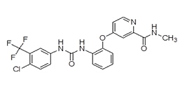 ACME16058（4-（2-（3-（4-氯-3-（三氟甲基）苯基）脲基）苯氧基）-N-甲基-2-吡啶甲酰胺）