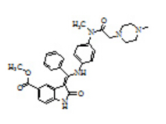 ACME16050（(3Z)-1H-吲哚5-羧酸-2,3-二氢-3-[[[4-[甲基[(4-甲基-1-哌嗪基)乙酰基]氨基]苯基]氨基]苯基亚甲基]-2-氧代甲酯）