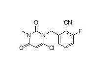 ACME16072（2-[6-氯-3-甲基-2,4-二氧-3,4-二氢-1(2H)- 嘧啶基]甲基]-6-氟苄腈） 
