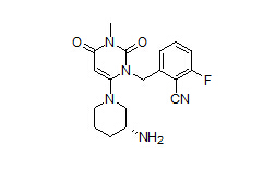 ACME16074（2-[[6-[(3R)-3-氨基哌啶-1-基]-3-甲基-2,4-二氧-3,4-二氢-1(2H)- 嘧啶基]甲基]-2-氟苄腈）