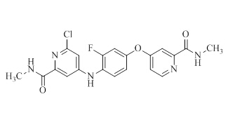ACME16062（4-（3-氟-4-（2-（甲基氨基甲酰基）-6-氯吡啶-4-）氨基苯氧基）-N-甲基-2-吡啶甲酰胺）