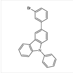 3-(3-溴苯基)-9-苯基-9H-咔唑|854952-59-3 