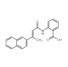 2-[[(2E)-3-(2-萘基)-1-氧代-2-丁烯基]氨基]苯甲酸|321674-73-1