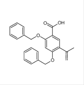 2,4-双(苄氧基)-5-异丙烯基苯甲酸|912545-09-6