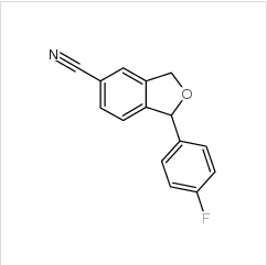 1-(4-氟苯基)-1,3-二氢异苯并呋喃-5-腈|64169-67-1 