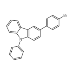 3-(4-溴苯基)-9-苯基咔唑|1028647-93-9