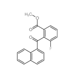 3-氟-2-(萘-1-羰基)苯甲酸甲酯|1997-08-6