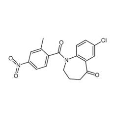 7-氯-1,2,3,4-四氢-1-(2-甲基-4-硝基苯甲酰基)-5H-1-苯并氮杂卓-5-酮|137982-91-3