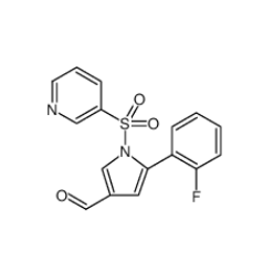 5-(2-氟苯基)-1-[(吡啶-3-基)磺酰基]-1H-吡咯-3-甲醛|881677-11-8