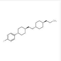 1-氟-4-[反式-4-[2-(反式-4-丙基环己基)乙基]环己基]-苯|91162-04-8 