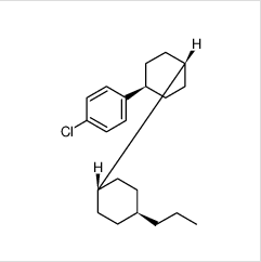 Benzene, 1-chloro-4-[(trans,trans)-4'-propyl[1,1'-bicyclohexyl]-4-yl]- |82832-32-4 