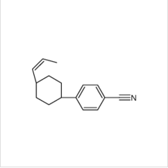 反-4-[4-[1-(E)-丙烯基]环己基]苄腈|96184-40-6