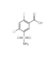 4-氯-2-氟-5-氨磺酰苯甲酸|4793-22-0