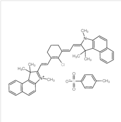 2-[2-[2-氯-3-[2-(1,3-二氢-1,1,3-三甲基-2H-苯并[e]吲哚-2-亚基)亚乙基]-1-环己烯-1-基]乙烯基]-1,1,3-三甲基-1H-苯并[e]吲哚 4-甲基苯磺酸盐 |