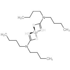 双(N,N-二丁基二硫代氨基甲酸)铜|13927-71-4