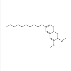 6-n-decyl-3-methylthio-2-methoxynaphthalene |1310197-76-2 